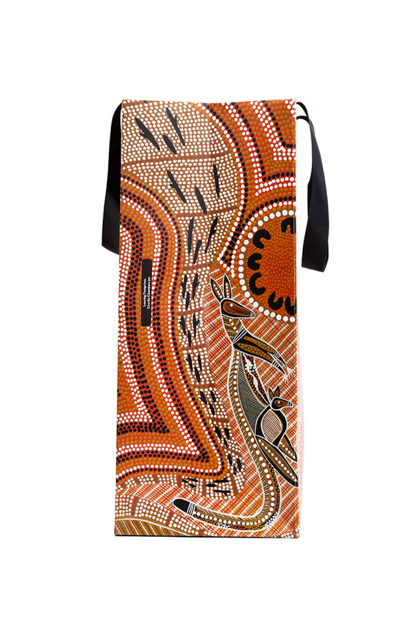 Leaving Footprints NAIDOC 2025 Matte Ribbon Handled Gift Bag