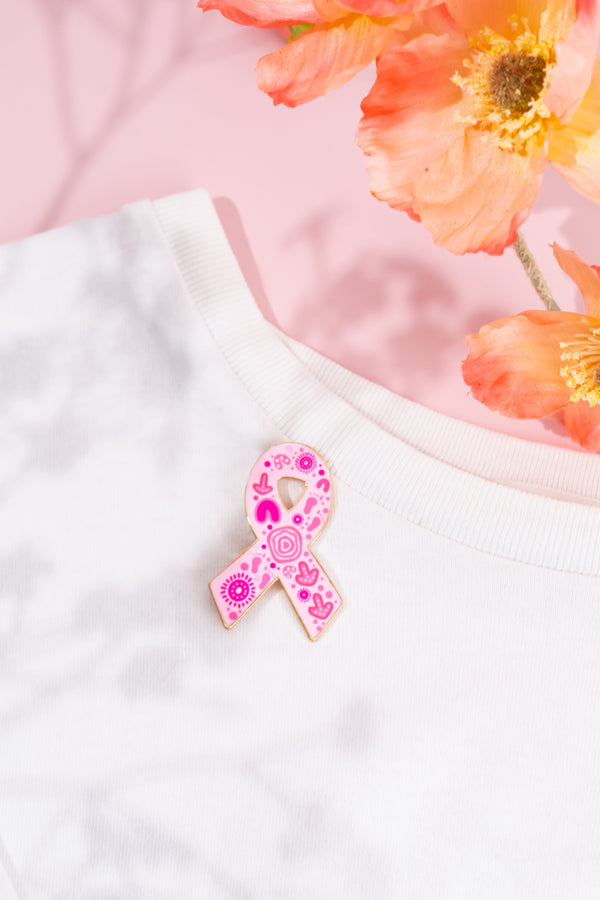 Sacred Women's Way Ribbon Lapel Pin