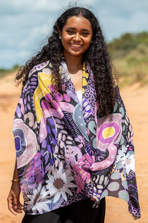 Legacy Chiffon Shawl