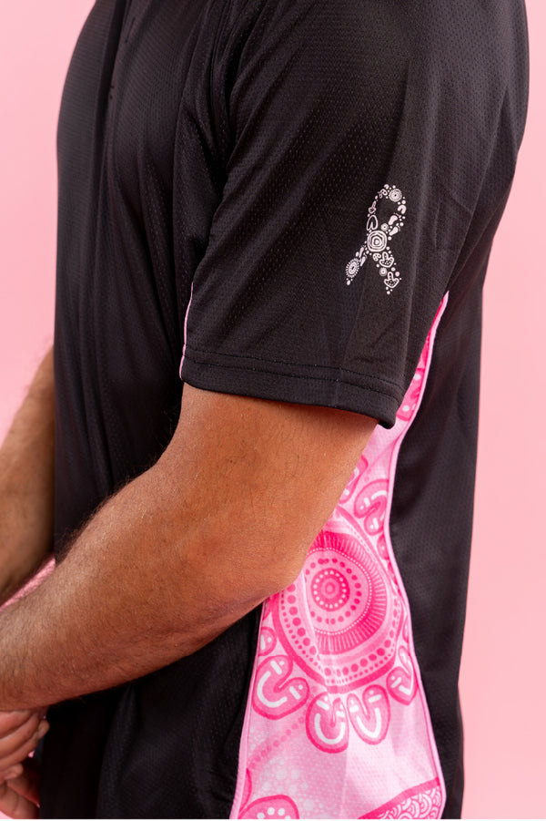 Sacred Women's Way Black Bamboo (Simpson) Unisex Polo Shirt