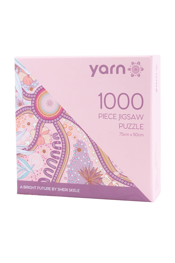 A Bright Future 1000 Piece Indigenous Artwork Puzzle