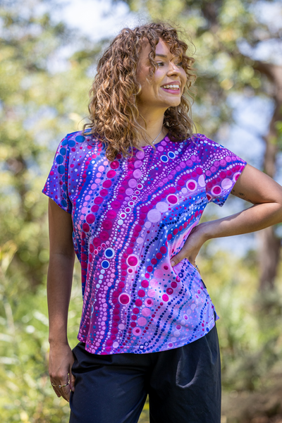 Bloodlines Of Country Women's Fitted Polo Shirt
