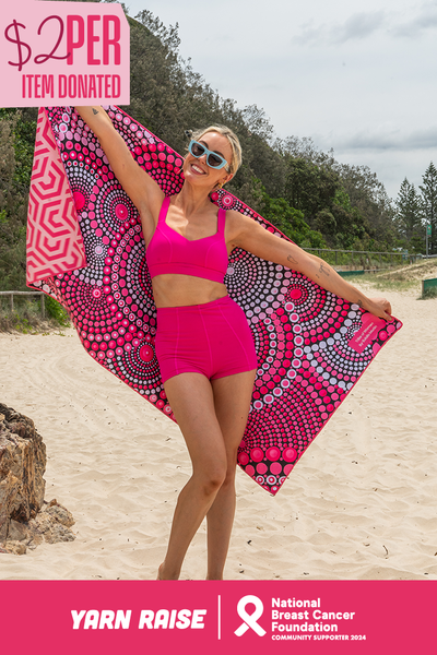 Brighter Days Sand Free rPET Beach Towel (80x160cm) main image 0