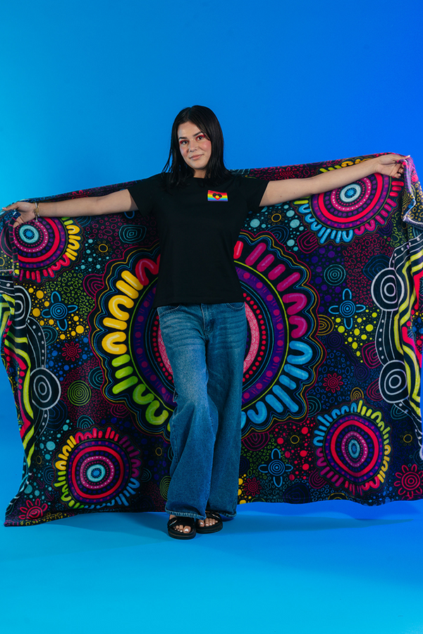 Together Flannel Throw Blanket (150cm x 200cm) - Pride Worn Proudly