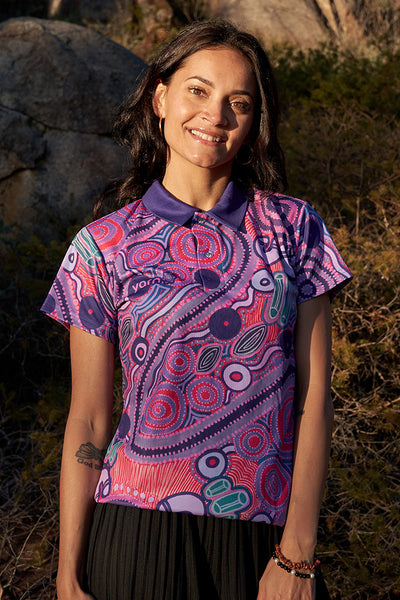 aboriginal design polo shirts