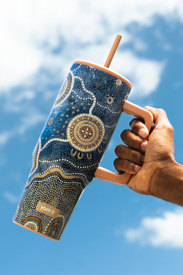 Yilawura (Night) 1.2L Stainless Steel Travel Tumbler