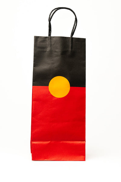 "Raise The Flag" Aboriginal Flag Tall Gift Bag