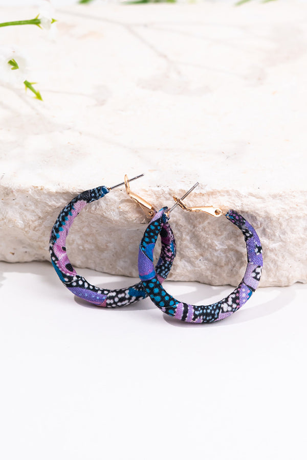 Makuru Wrapped Hoop Earrings