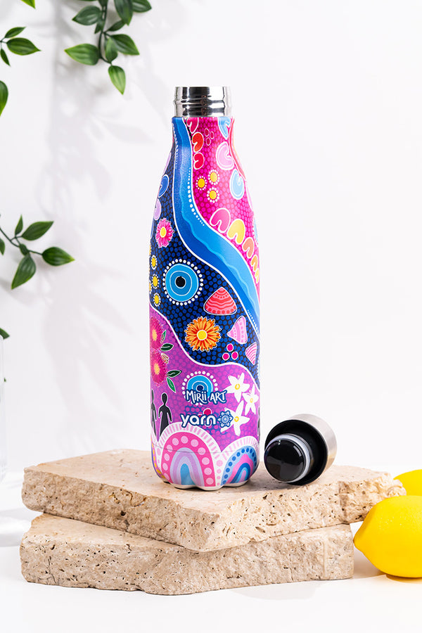 Thriving Together Vacuum Insulated Double Walled Stainless Steel Water Bottle