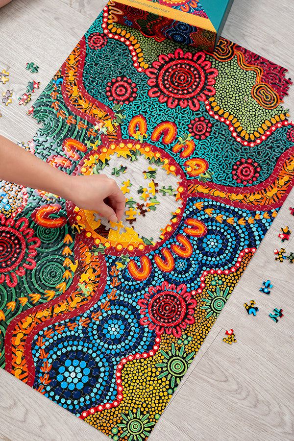 Wurung (Branches) 1000 Piece Indigenous Artwork Puzzle