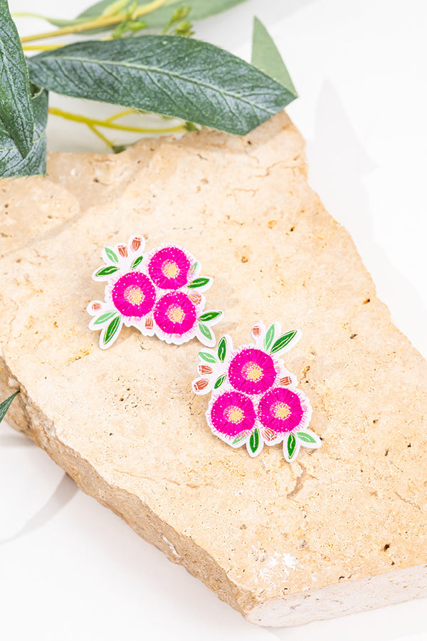 Thriving Together Flower Earrings