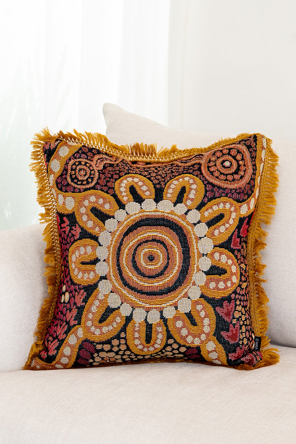 Mingaan 100% Cotton Knitted Cushion Cover (50cm x 50cm)