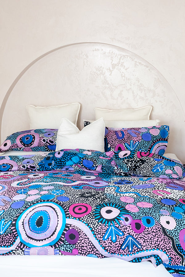 Makuru 100% Linen Quilt Cover Set