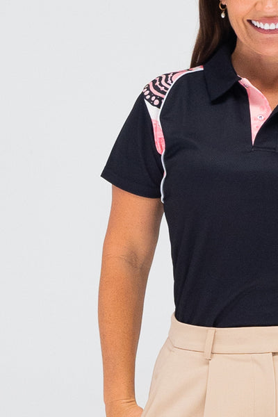 Boobie Sista Bamboo (Simpson) Women's Fitted Polo Boxed Bundle main image 0