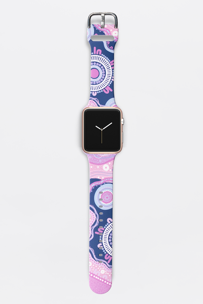 A Woman's Connection Silicon Apple Watch Strap