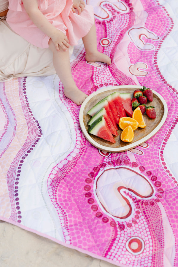Brighter Days Sand Free Premium Quilted Picnic Rug (150cm x 200cm)
