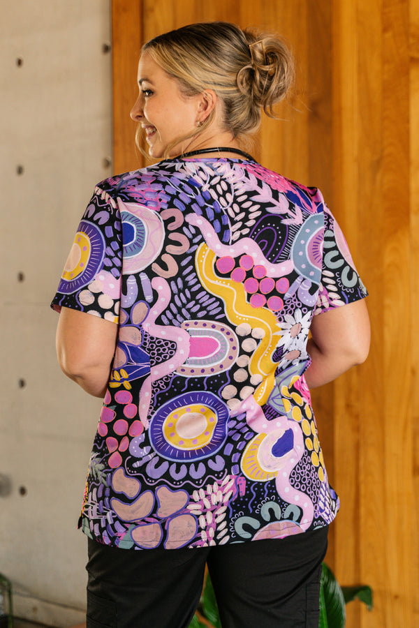 Legacy Women's Three Pocket Scrub Top