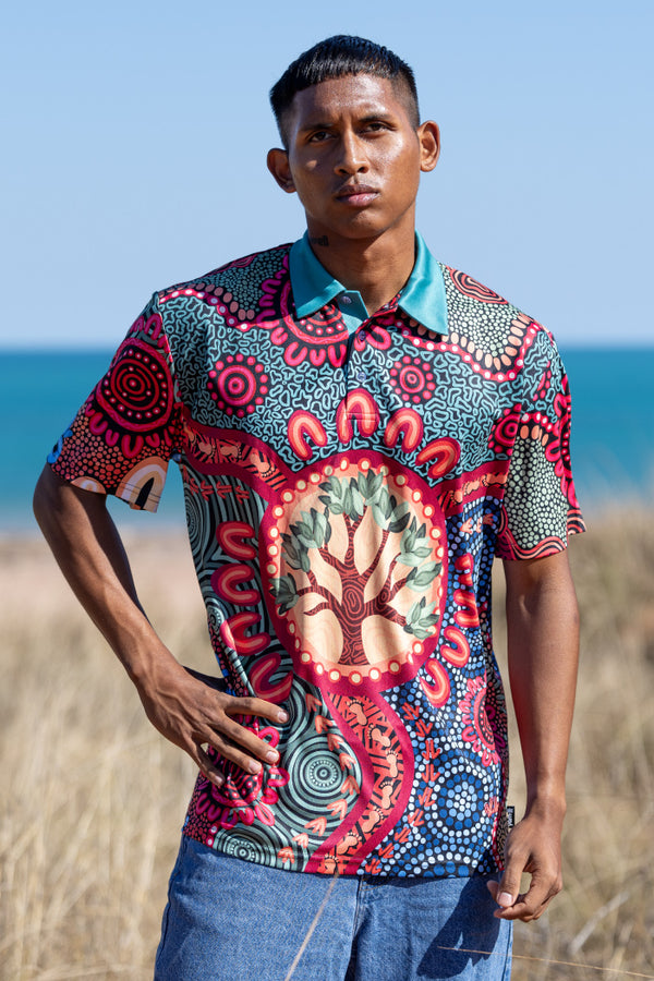 Wurung (Branches) Unisex Polo Shirt