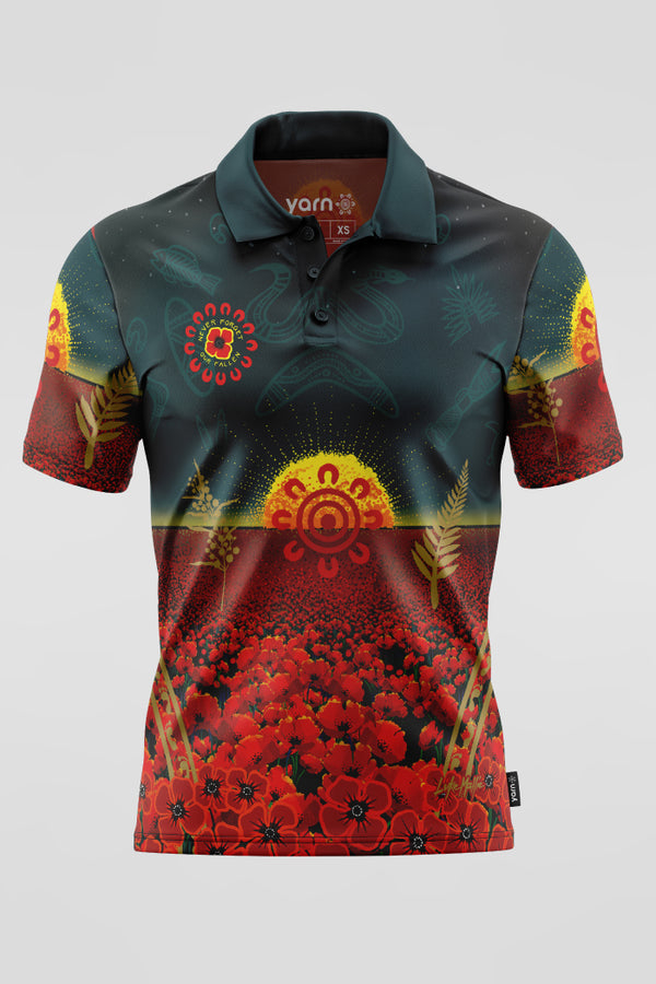 Honouring Our Fallen Warriors Unisex Polo Shirt