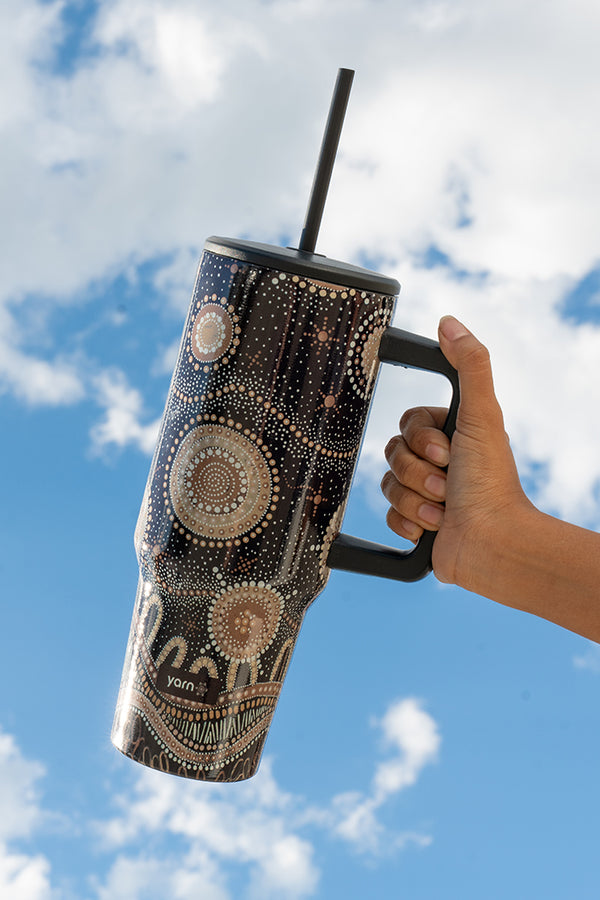 Marang Ngurung (Good Night) 1.2L Stainless Steel Travel Tumbler