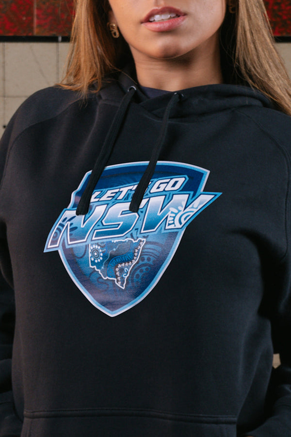 Brotherhood Shield Navy Cotton Blend Unisex Hoodie