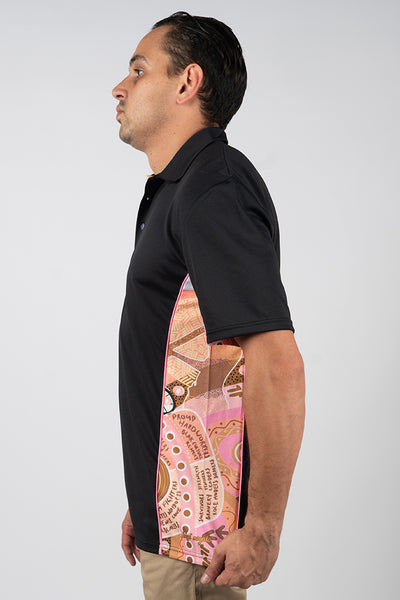 Aboriginal Art NAIDOC 2023 BS Polo Unisex Yarn Marketplace
