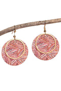 Aboriginal Art Jewellery Australia-Mina Mina Earrings-Yarn Marketplace