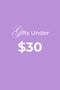 Gifts Under $30