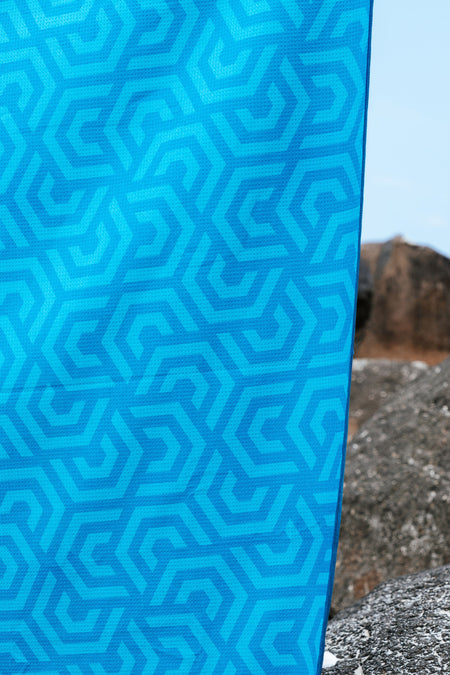 Stingray Journey Sand Free rPET Beach Towel (80x160cm)