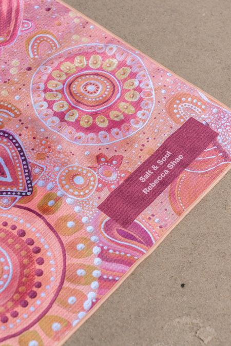 Salt & Soul Sand Free rPET Beach Towel (80x160cm)