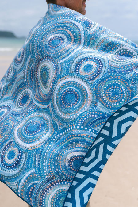 Nirrangi Sand Free rPET Beach Towel (80x160cm)