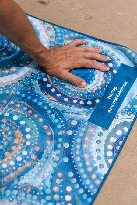 Nirrangi Sand Free rPET Beach Towel (80x160cm)