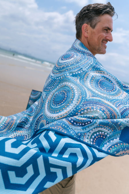 Nirrangi Sand Free rPET Beach Towel (80x160cm)