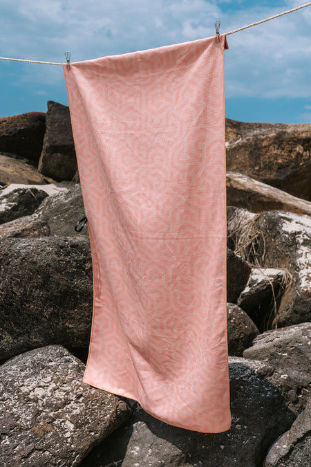 Brighter Days Sand Free rPET Beach Towel (80x160cm)
