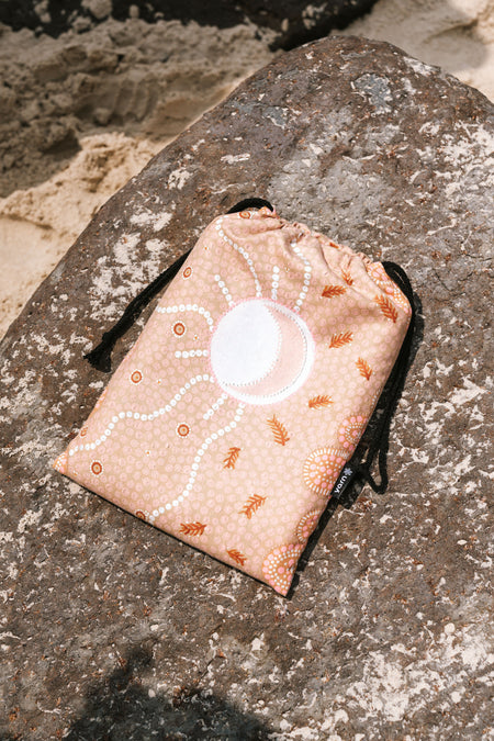 Where We Come Together Sand Free rPET Beach Towel (80x160cm)