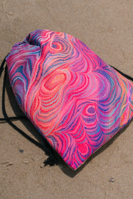 Gathering Tracks Sand Free rPET Beach Towel (80x160cm)