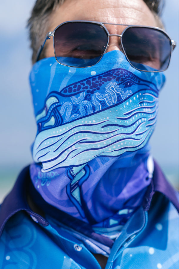 Whale Dreaming Snood - Neck Gaiter