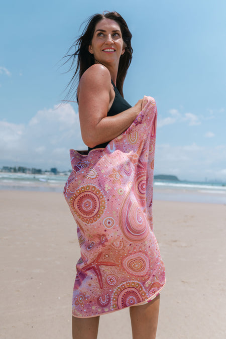 Salt & Soul Sand Free rPET Beach Towel (80x160cm)