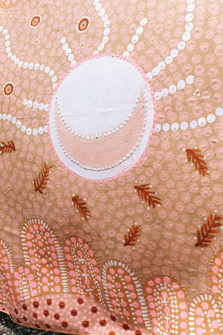 Where We Come Together Sand Free rPET Beach Towel (160x160cm)