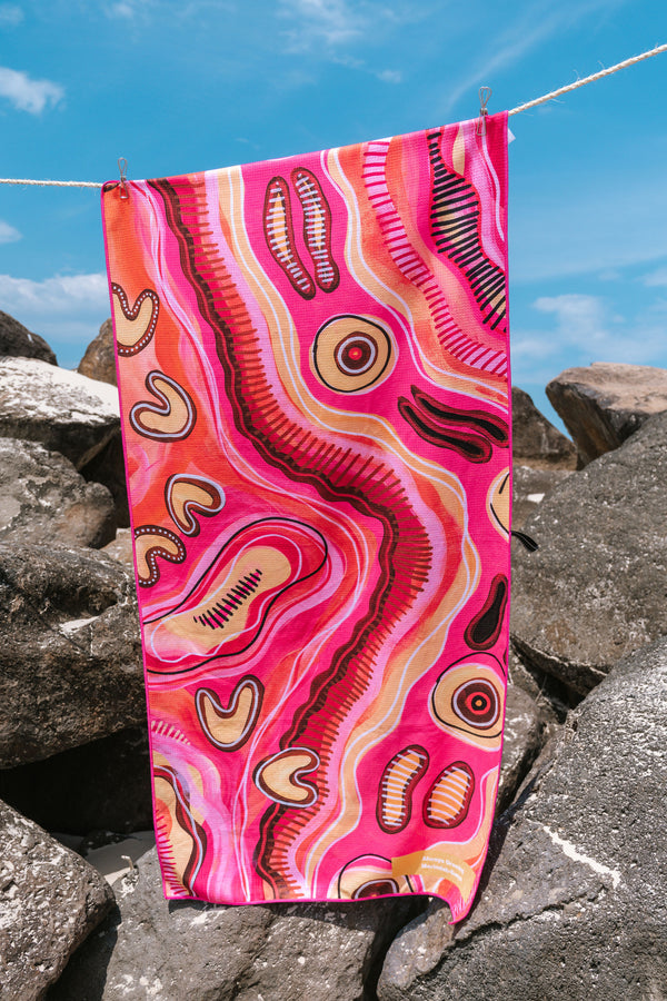 Always Growing Sand Free rPET Beach Towel (80x160cm)