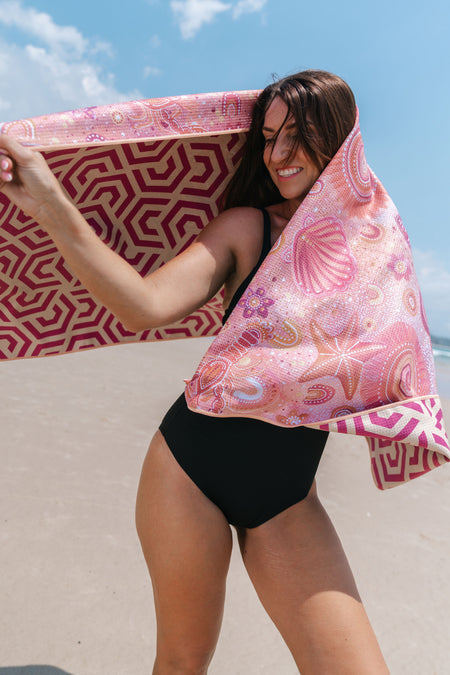 Salt & Soul Sand Free rPET Beach Towel (80x160cm)