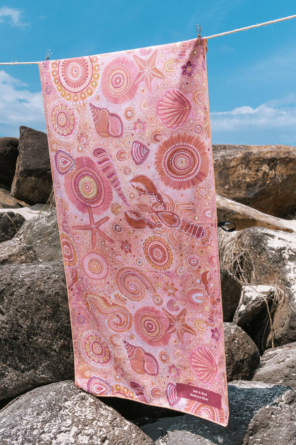 Salt & Soul Sand Free rPET Beach Towel (80x160cm)