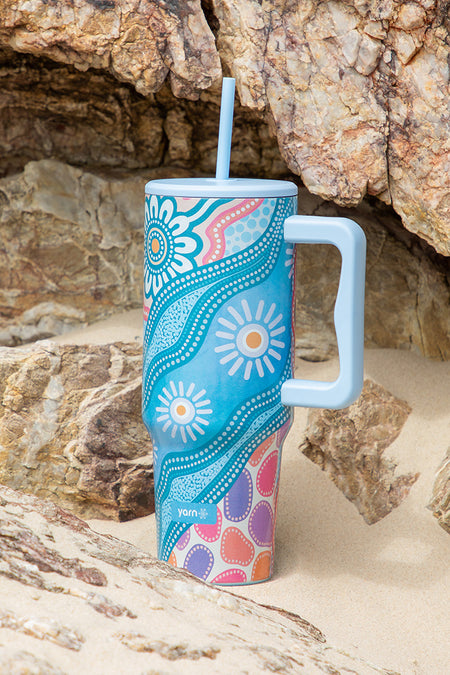 To The Skies 1.2L Stainless Steel Travel Tumbler