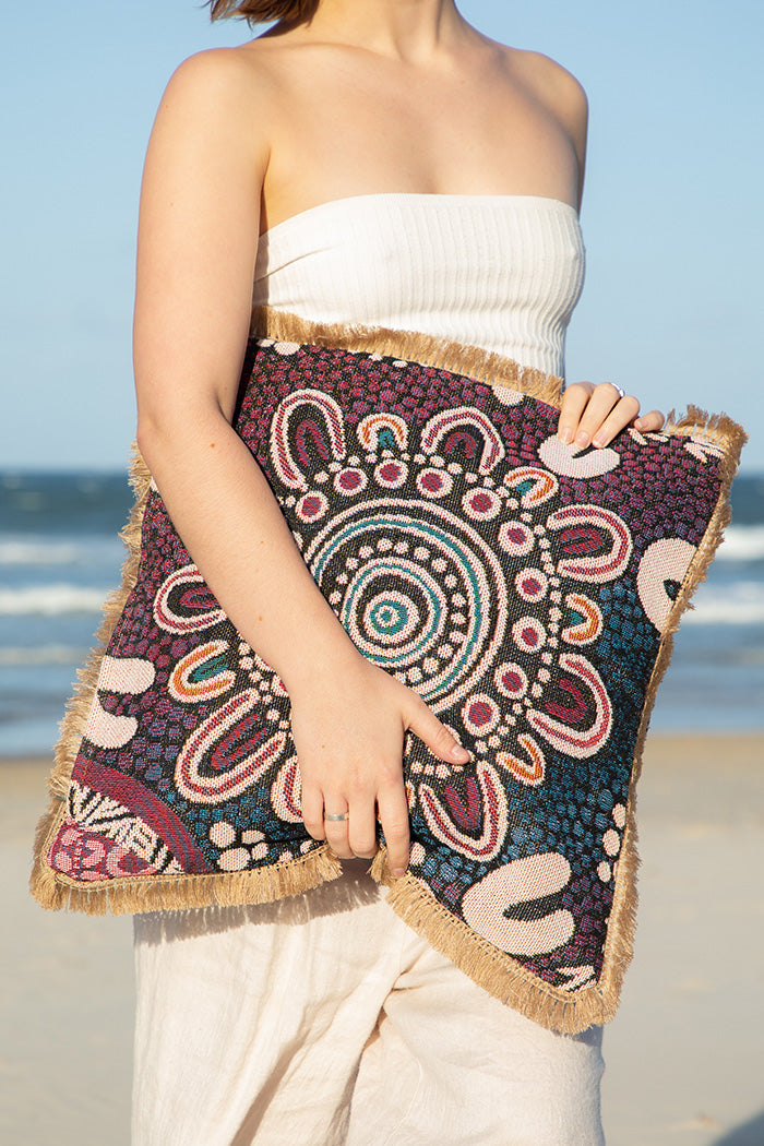 Alpes Blanc - Set Di 6 Fazzoletti Da Lavoro A Quadretti, 50 X 50 Cm, In Cotone