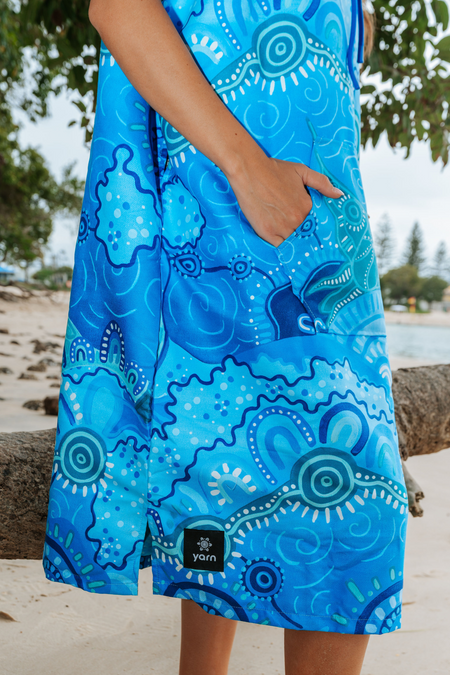 Together We Rise Beach Poncho