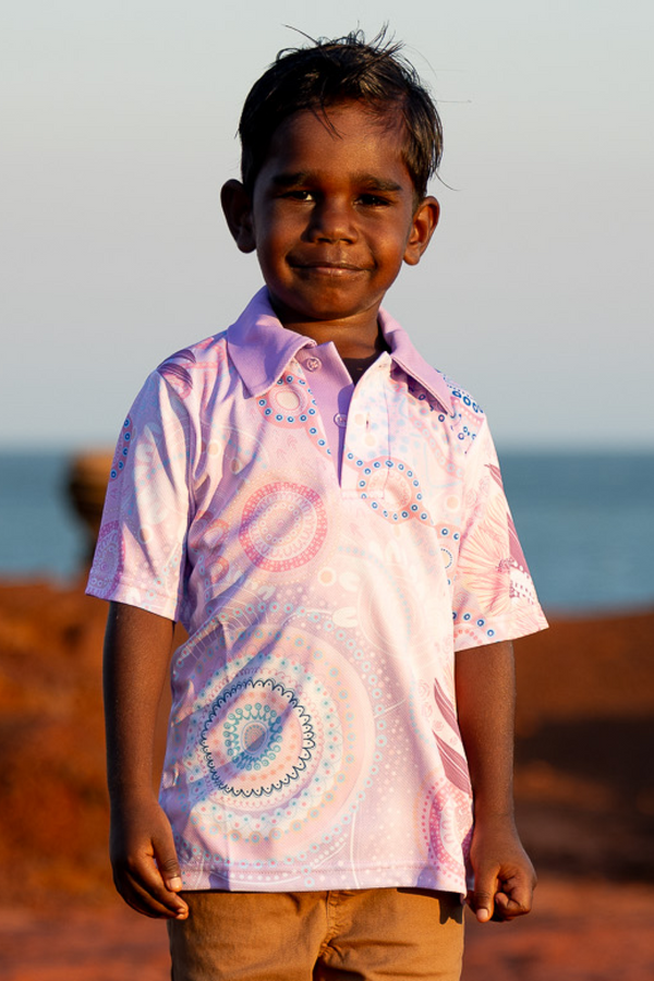 Paths That Brought Us Here Kids Polo Shirt