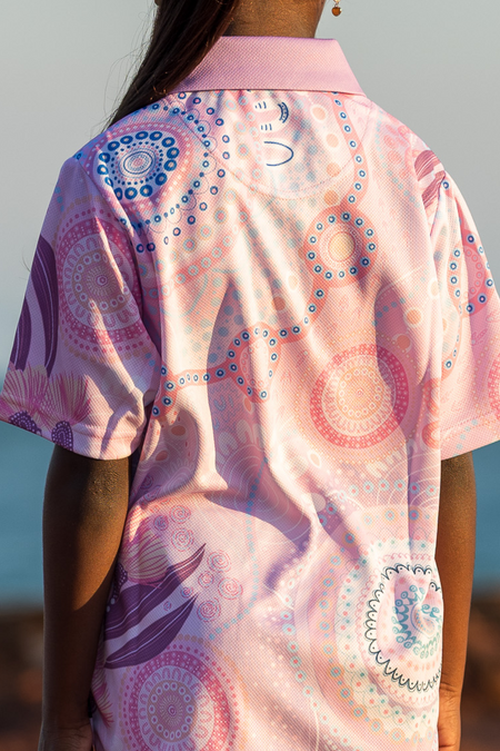 Paths That Brought Us Here Kids Polo Shirt