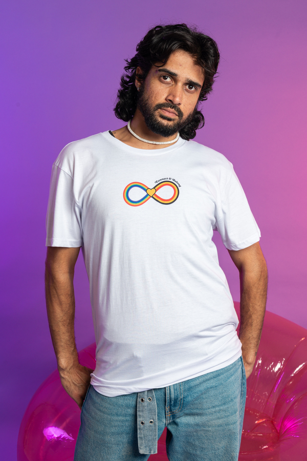 Pride Unity White Cotton Everyday Unisex T-Shirt