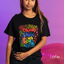 Country Strong With Pride Black Cotton Everyday Women's T-Shirt
