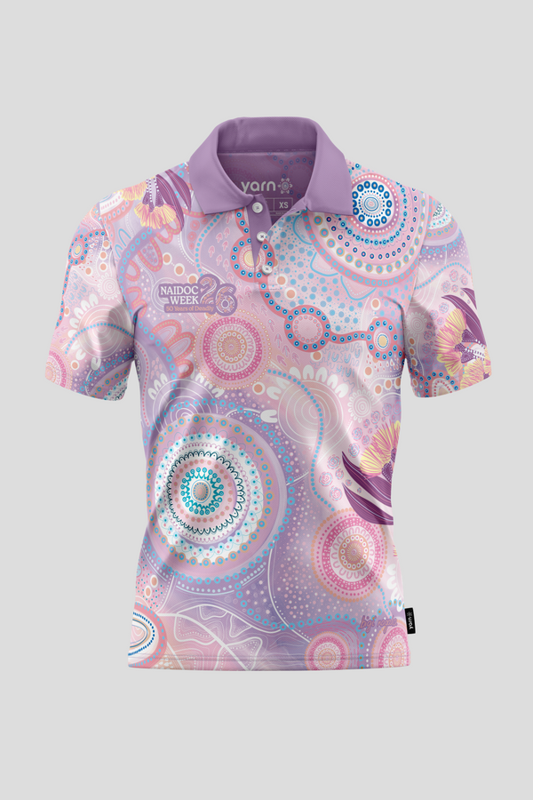 (Bulk) Paths That Brought Us Here NAIDOC 2026 Unisex Polo Shirt
